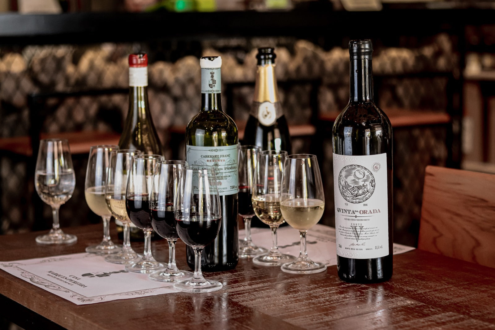 Degustação Tradicional de Vinhos e Espumantes