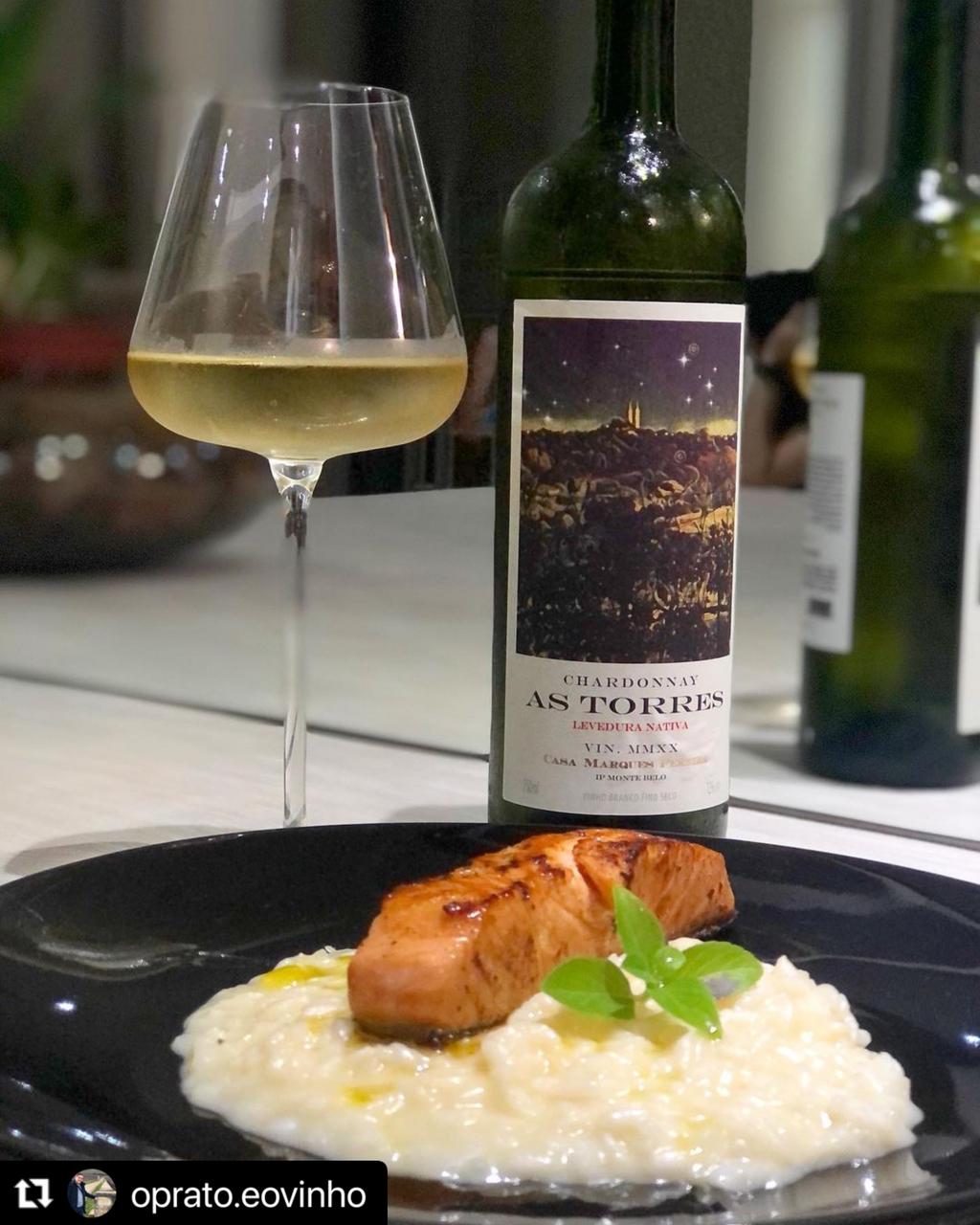 RISOTO COM SALMÃO DO @OPRATO.EOVINHO