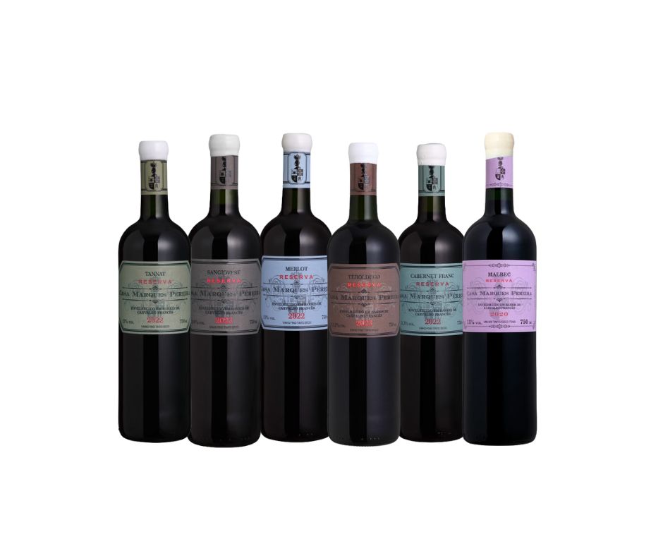 Kit Tintos Linha Reserva - 06 unidades
