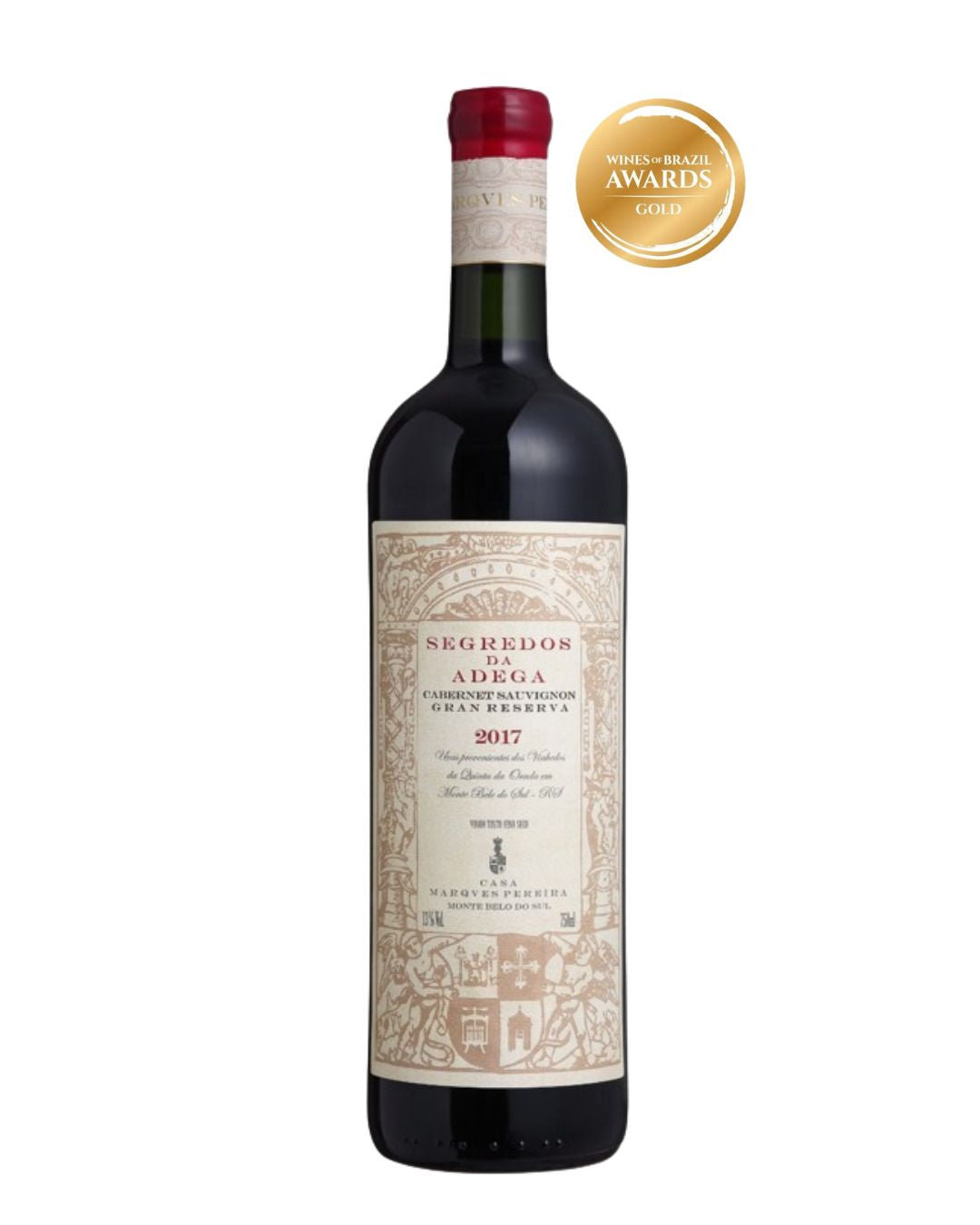 Segredos da Adega - Cabernet Sauvignon 2017